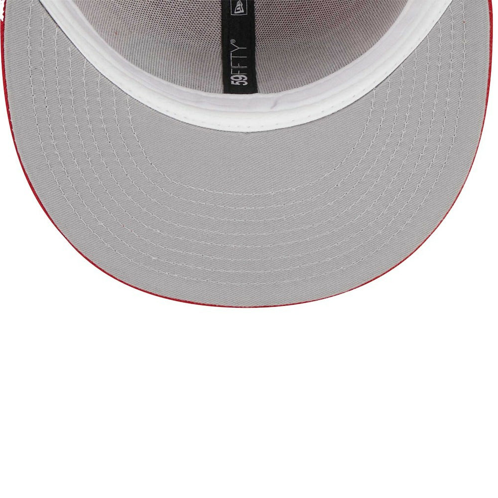San Francisco 49ers New Era Youth Main 59FIFTY Fitted Hat Scarlet