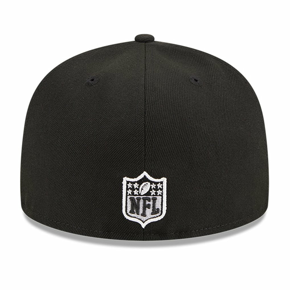 Cincinnati Bengals New Era Main Patch 59FIFTY Fitted Hat Black