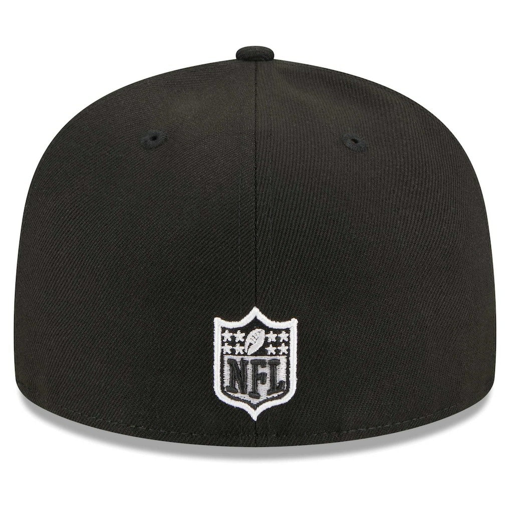 New York Giants New Era Main Patch 59FIFTY Fitted Hat Black