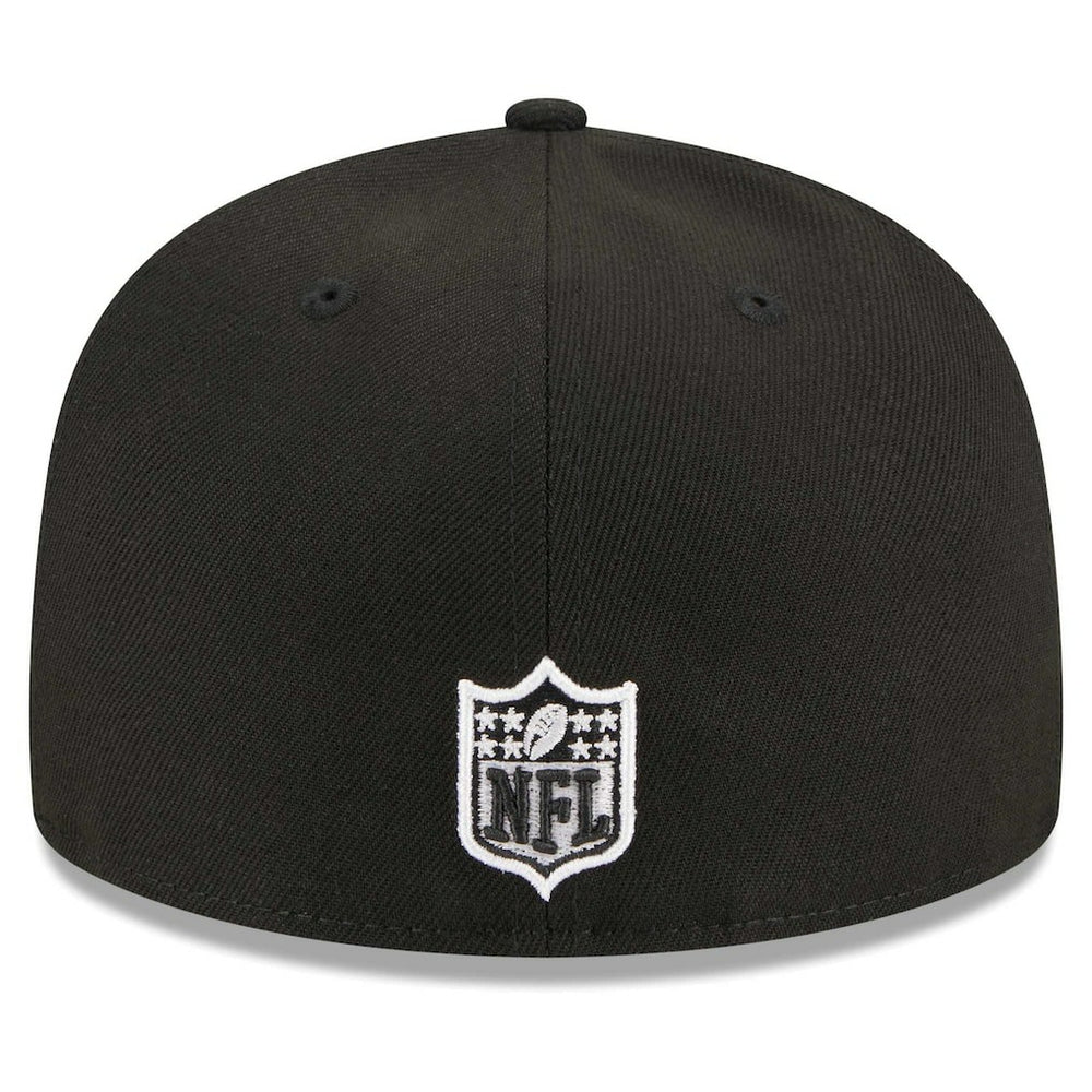 New York Giants New Era Main Patch 59FIFTY Fitted Hat Black