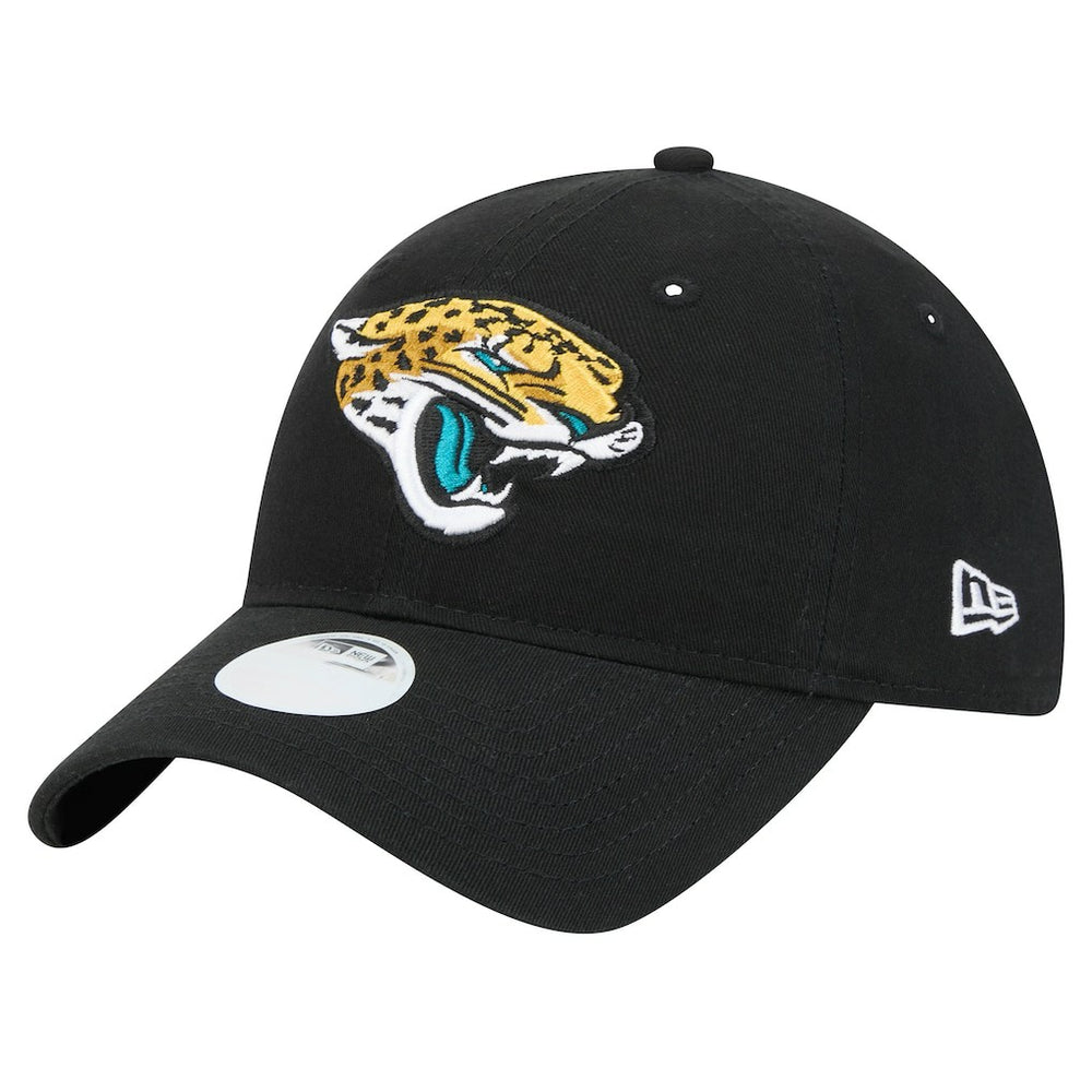 Jacksonville Jaguars New Era Women's Main Core Classic 2.0 9TWENTY Adjustable Hat Black