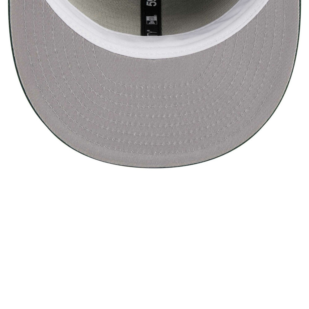 Green Bay Packers New Era Main Patch 59FIFTY Fitted Hat Green
