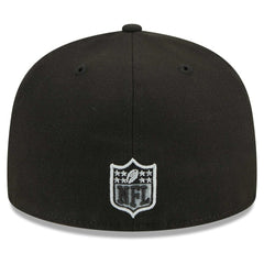 Las Vegas Raiders New Era Main Patch 59FIFTY Fitted Hat Black