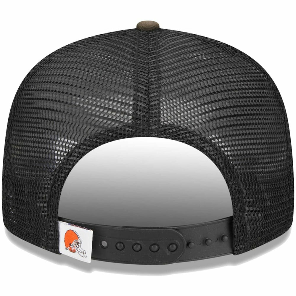 Cleveland Browns New Era Youth Main Trucker 9FIFTY Snapback Hat Camo