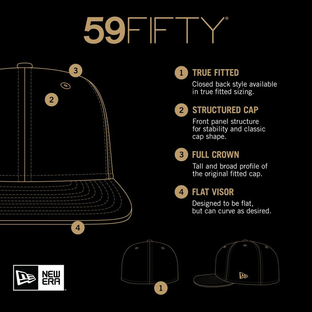 Miami Dolphins New Era Main Patch 59FIFTY Fitted Hat Aqua