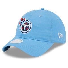 Tennessee Titans New Era Women's Main Core Classic 2.0 9TWENTY Adjustable Hat Light Blue