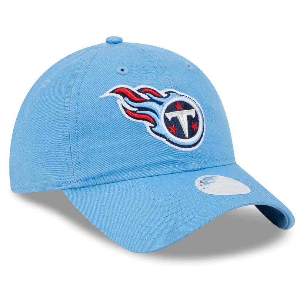 Tennessee Titans New Era Women's Main Core Classic 2.0 9TWENTY Adjustable Hat Light Blue