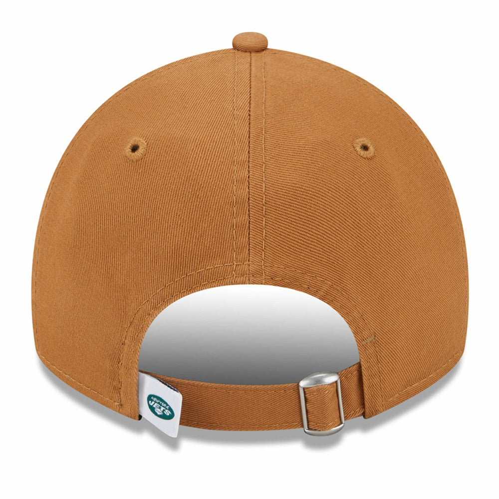 New York Jets New Era Women's Main Core Classic 2.0 9TWENTY Adjustable Hat Brown