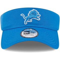 Detroit Lions New Era Main Adjustable Visor Blue
