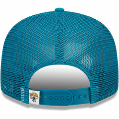 Jacksonville Jaguars New Era Youth Main Trucker 9FIFTY Snapback Hat Teal