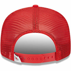 Kansas City Chiefs New Era Youth Main Trucker 9FIFTY Snapback Hat Red