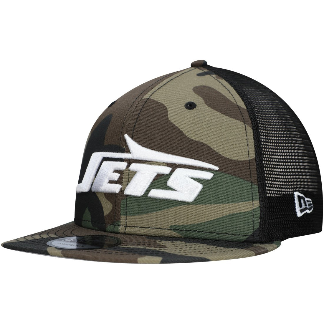 New York Jets New Era Main Trucker 9FIFTY Snapback Hat Camo