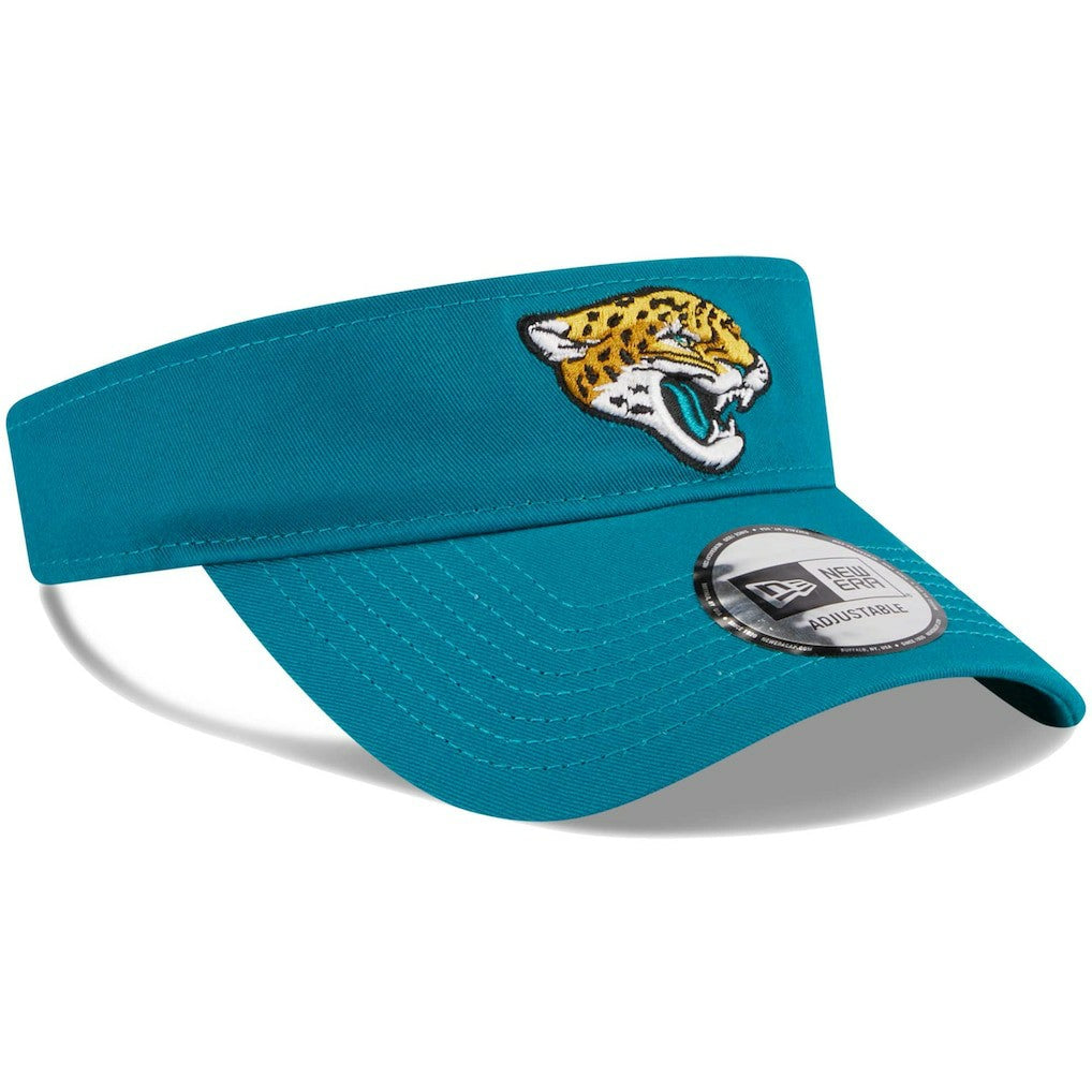 Jacksonville Jaguars New Era Main Adjustable Visor Teal