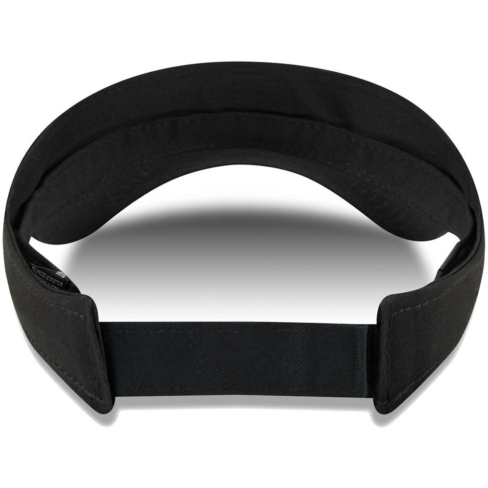Las Vegas Raiders New Era Main Adjustable Visor Black