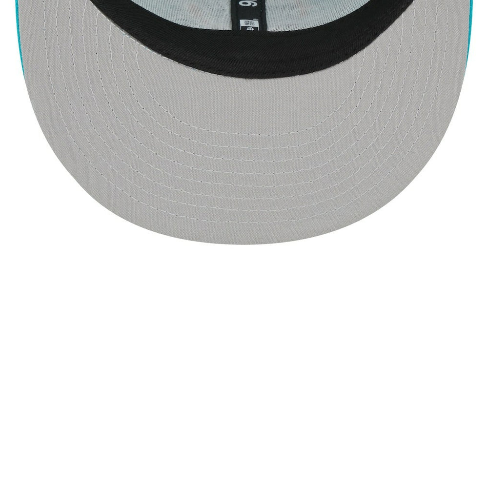 Miami Dolphins New Era Youth Main Trucker 9FIFTY Snapback Hat Aqua