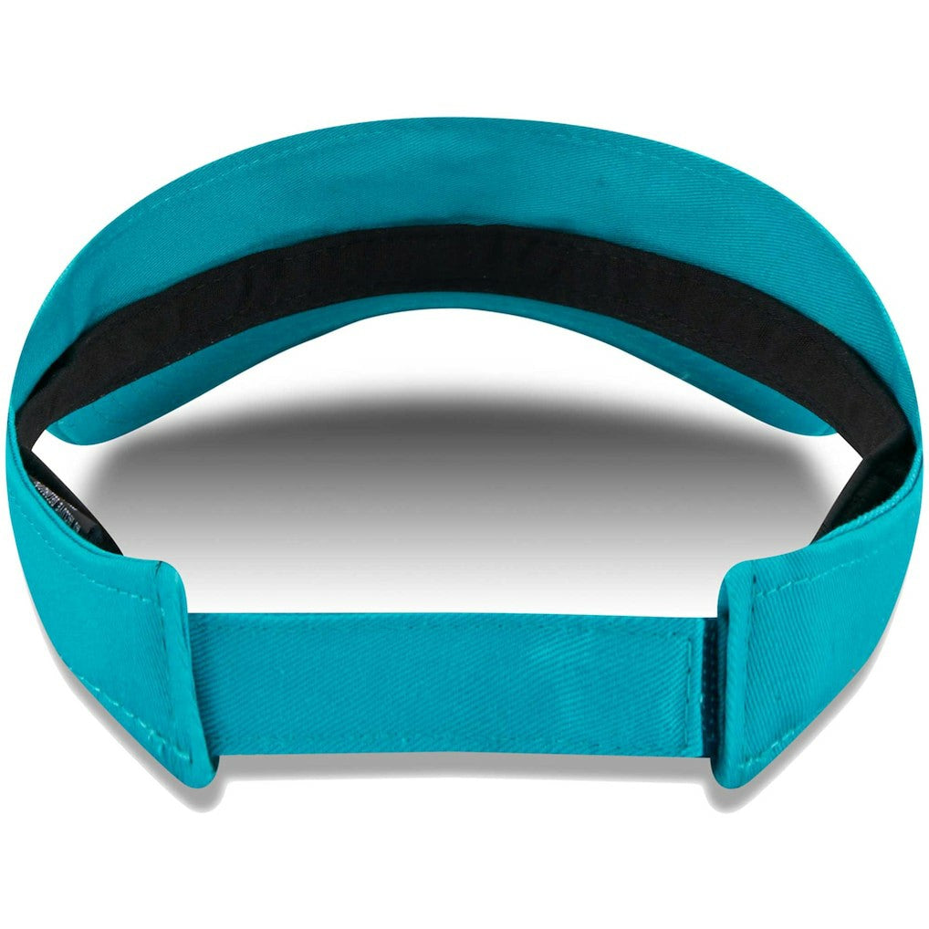Miami Dolphins New Era Main Adjustable Visor Aqua