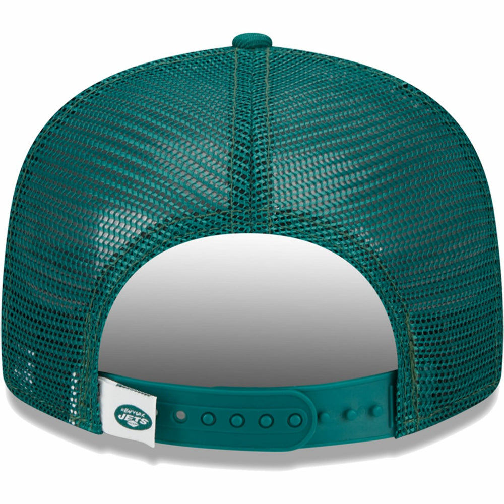 New York Jets New Era Youth Main Trucker 9FIFTY Snapback Hat Green