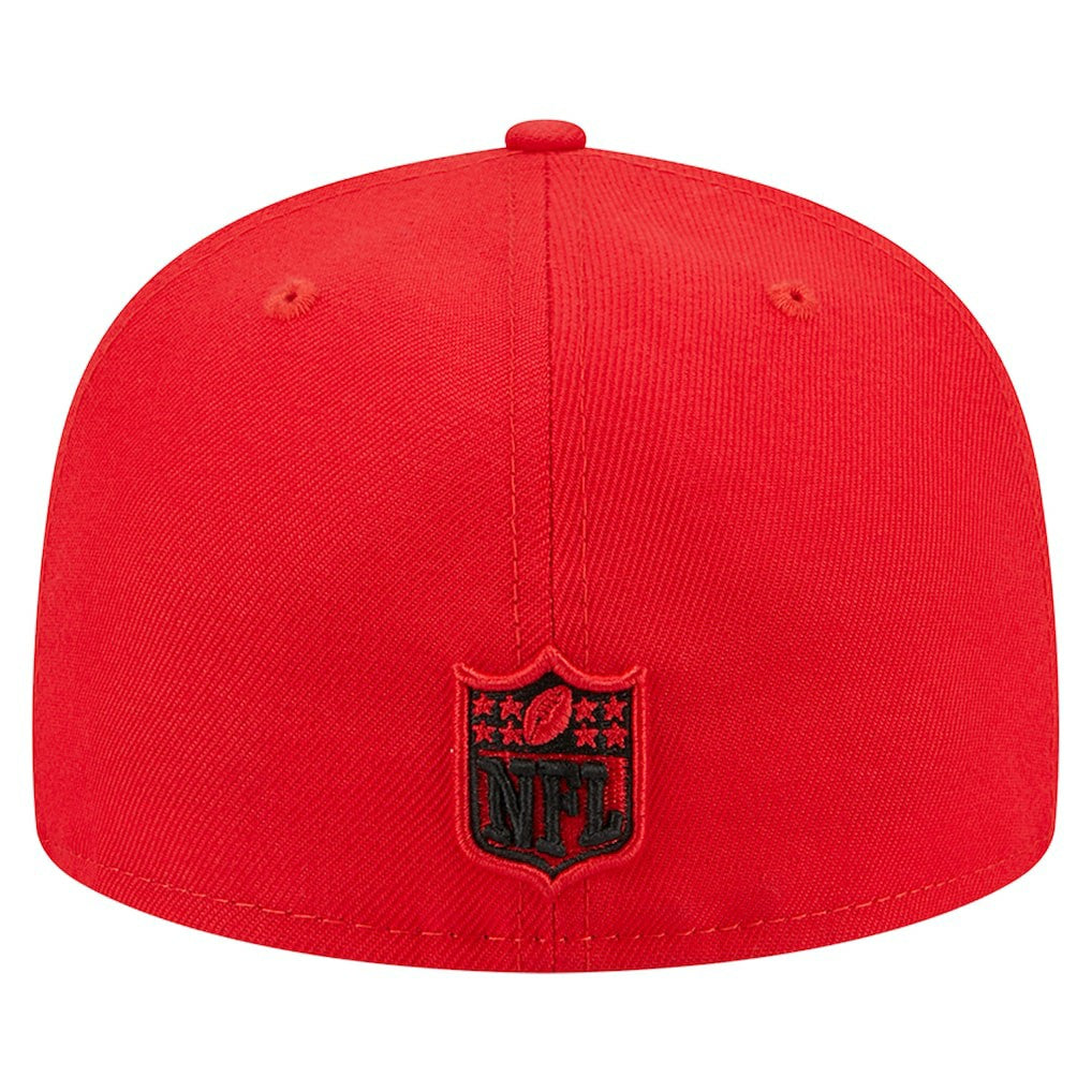 Kansas City Chiefs New Era Main 59FIFTY Fitted Hat Red