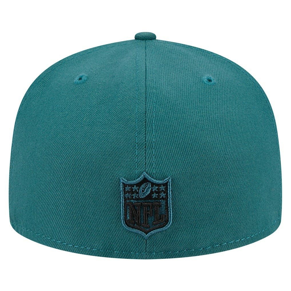 Philadelphia Eagles New Era Main 59FIFTY Fitted Hat Midnight Green
