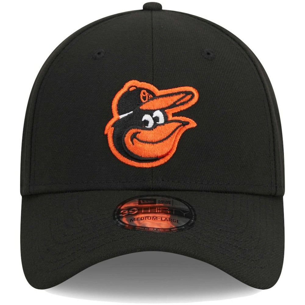 Baltimore Orioles New Era Logo 39THIRTY Flex Hat - Black - New Era on Sale
