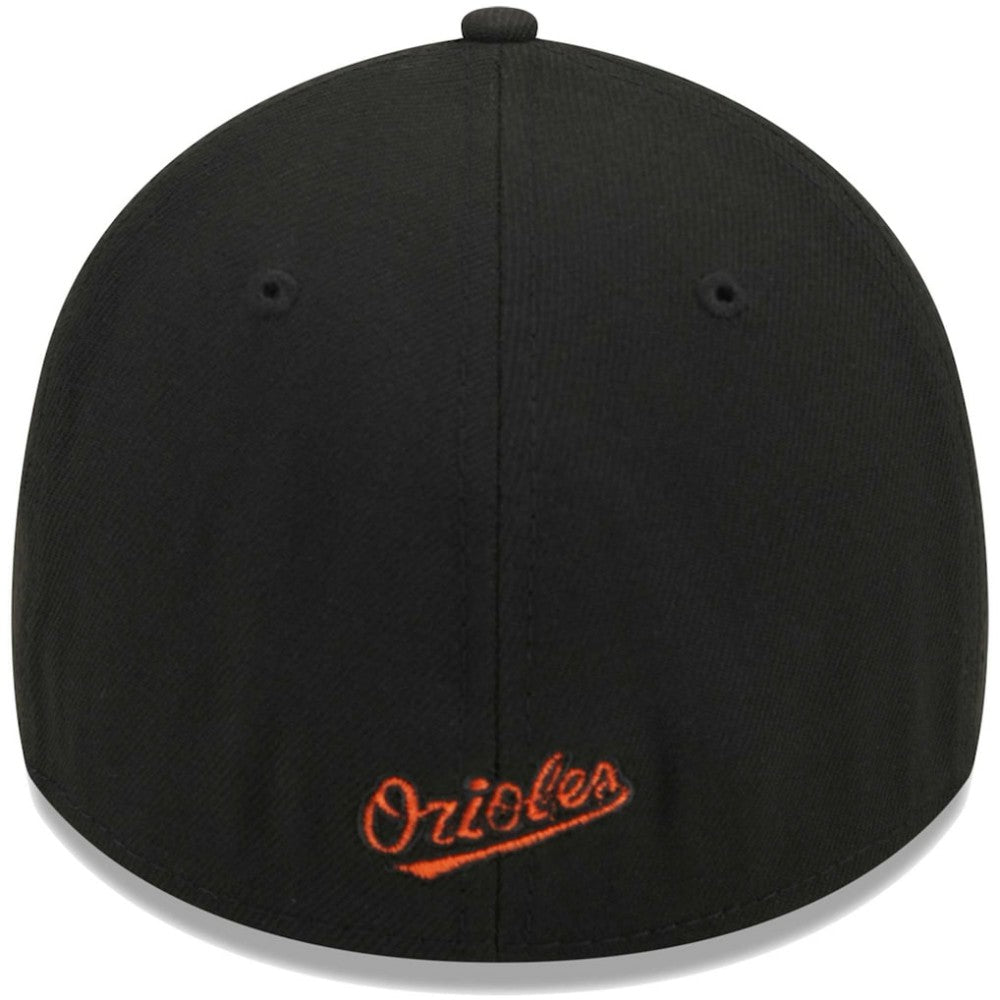 Baltimore Orioles New Era Logo 39THIRTY Flex Hat - Black - New Era on Sale