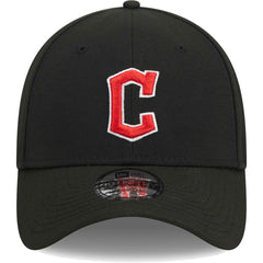 Cleveland Guardians New Era Logo 39THIRTY Flex Hat - Black - New Era Sale