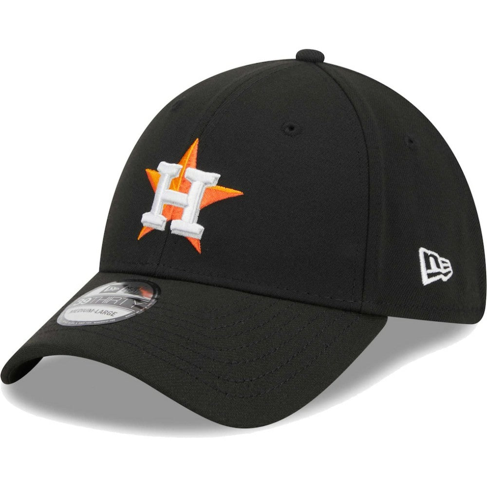 Houston Astros New Era Logo 39THIRTY Flex Hat - Black - New Era on Sale