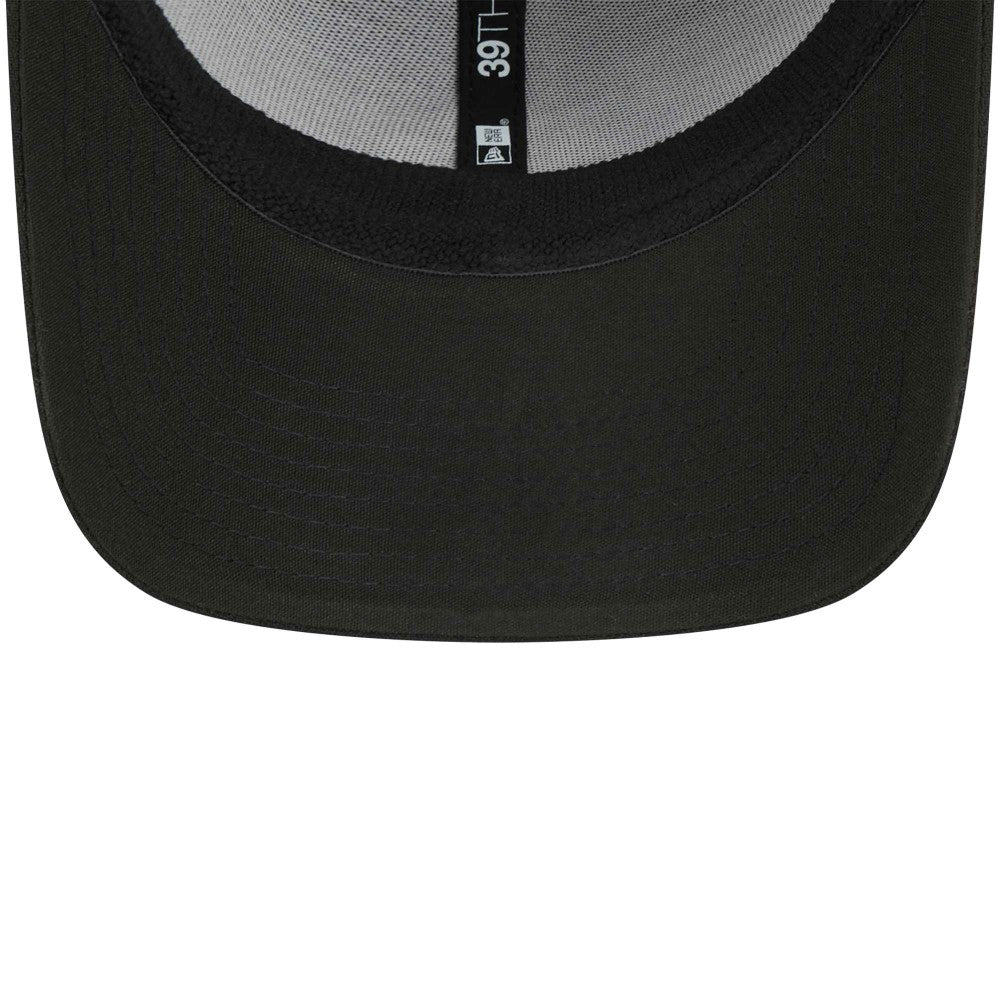 Miami Marlins New Era Logo 39THIRTY Flex Hat - Black - New Era Discount