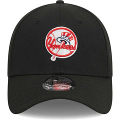 New York Yankees New Era Logo 39THIRTY Flex Hat - Black - New Era Online