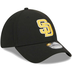 San Diego Padres New Era Logo 39THIRTY Flex Hat - Black - New Era Discount