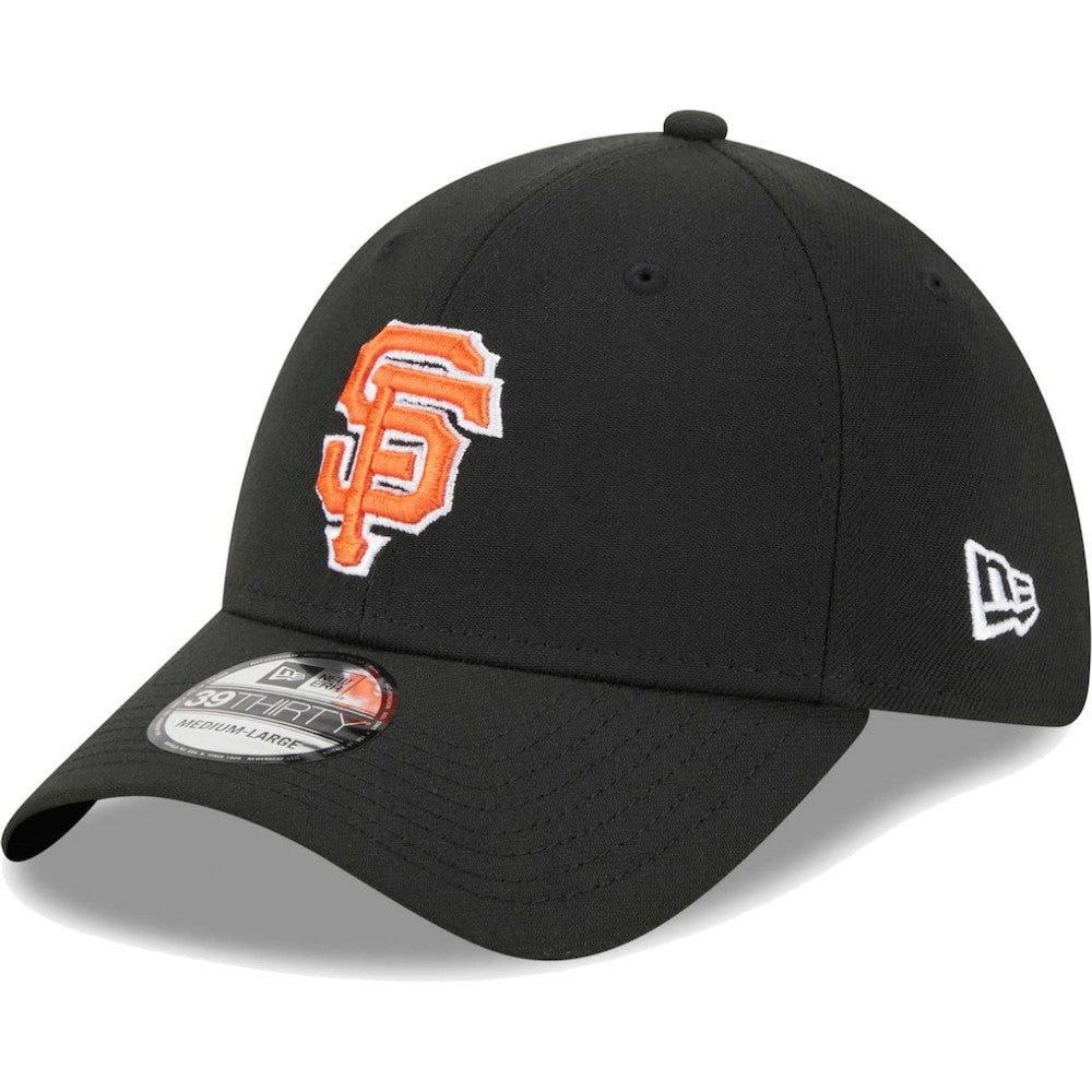 San Francisco Giants New Era Logo 39THIRTY Flex Hat - Black - New Era on Sale