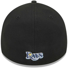 Tampa Bay Rays New Era Logo 39THIRTY Flex Hat - Black - New Era Sale