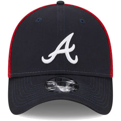 Atlanta Braves New Era Team Neo 39THIRTY Flex Hat - Navy - New Era Sale