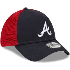 Atlanta Braves New Era Team Neo 39THIRTY Flex Hat - Navy - New Era Sale