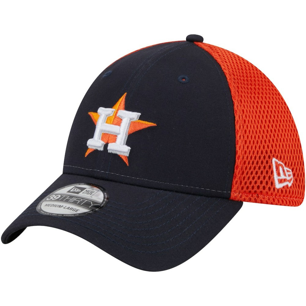 Houston Astros New Era Team Neo 39THIRTY Flex Hat - Navy - New Era Lifestyle