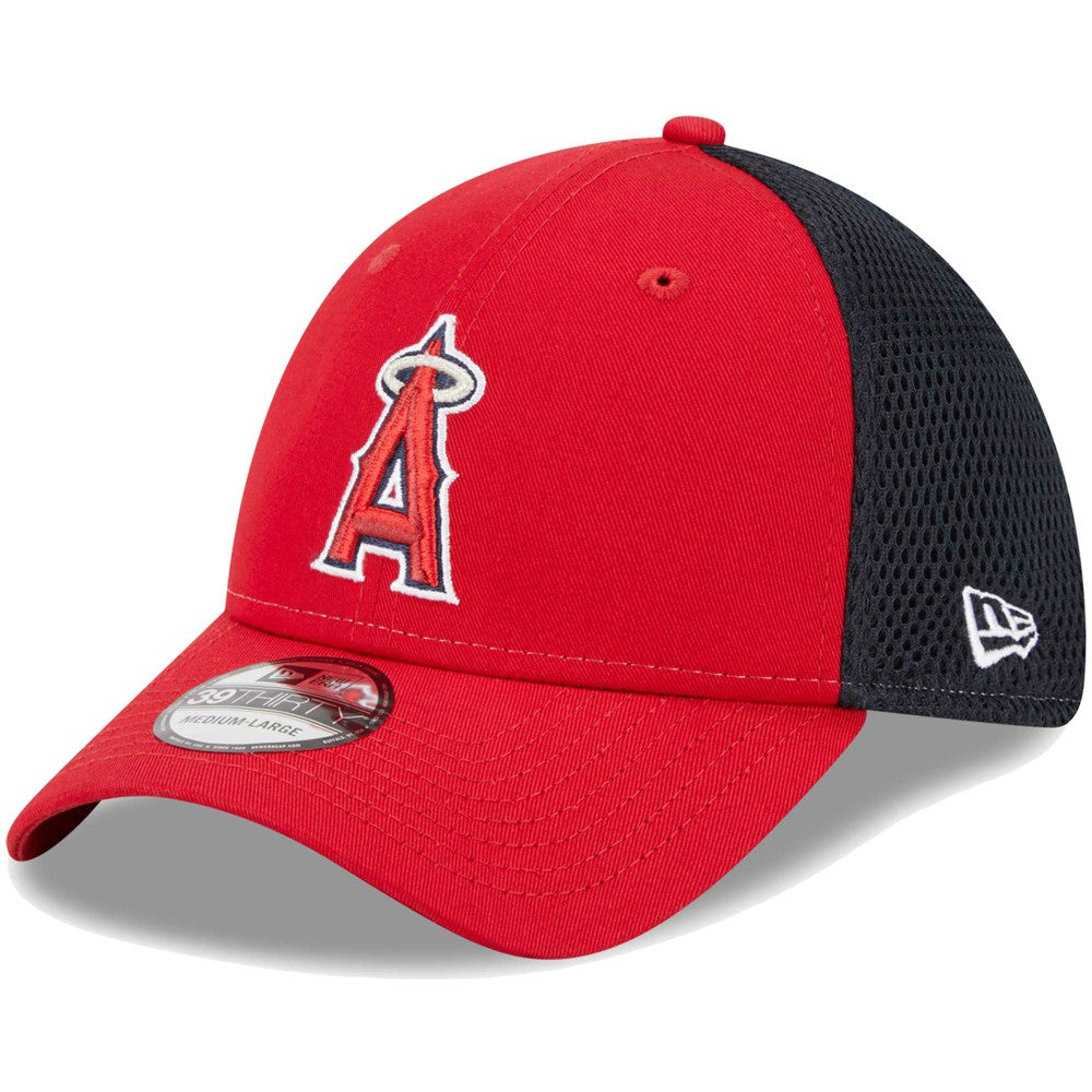 Los Angeles Angels New Era Team Neo 39THIRTY Flex Hat - Red - New Era on Sale