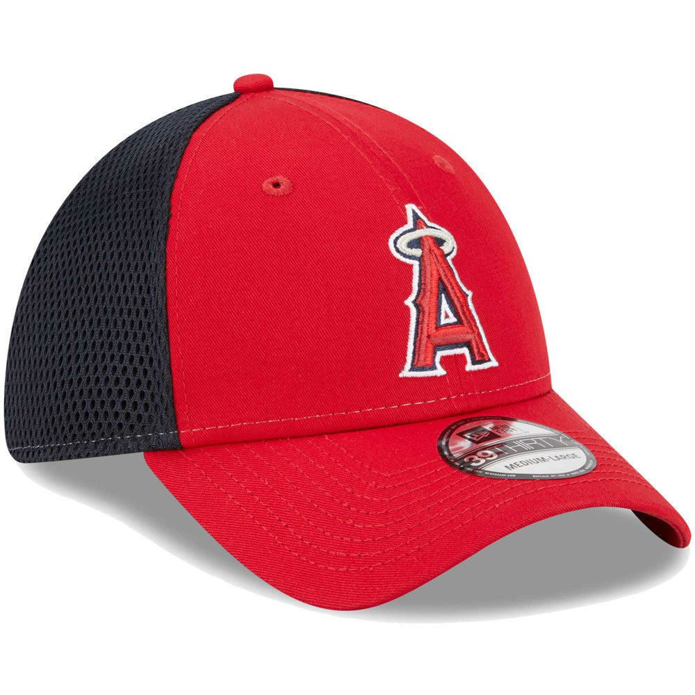 Los Angeles Angels New Era Team Neo 39THIRTY Flex Hat - Red - New Era on Sale