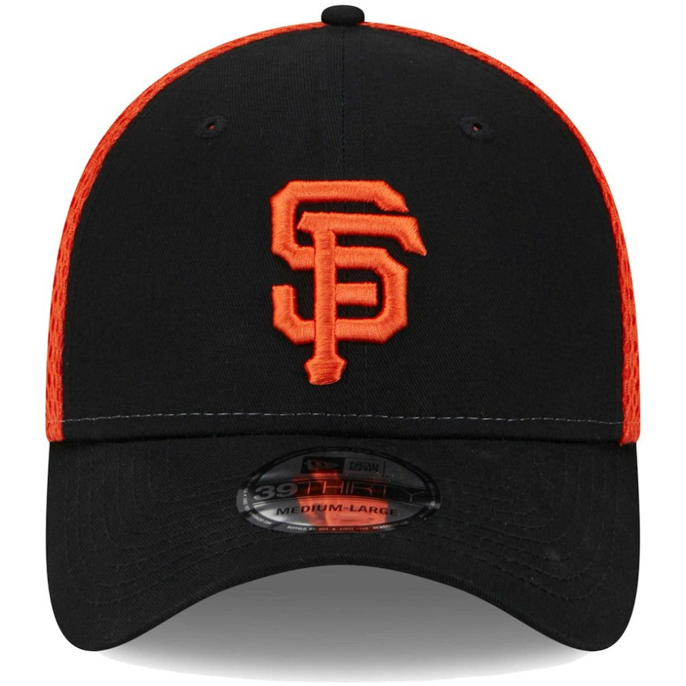 San Francisco Giants New Era Team Neo 39THIRTY Flex Hat - Black - New Era Online