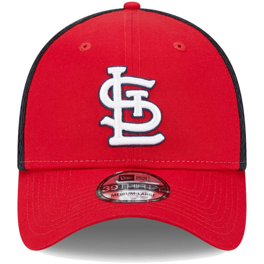 St. Louis Cardinals New Era Team Neo 39THIRTY Flex Hat - Red - New Era Lifestyle