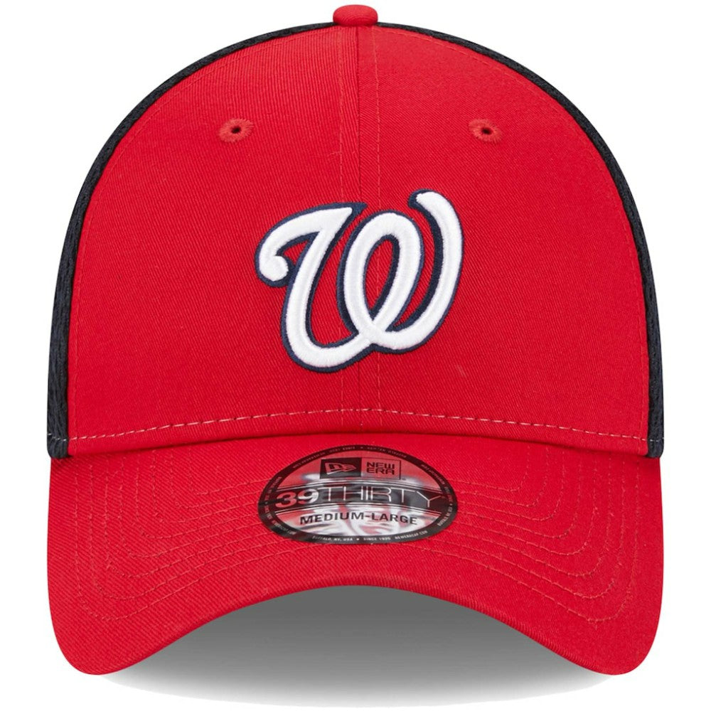 Washington Nationals New Era Team Neo 39THIRTY Flex Hat - Red - New Era Online