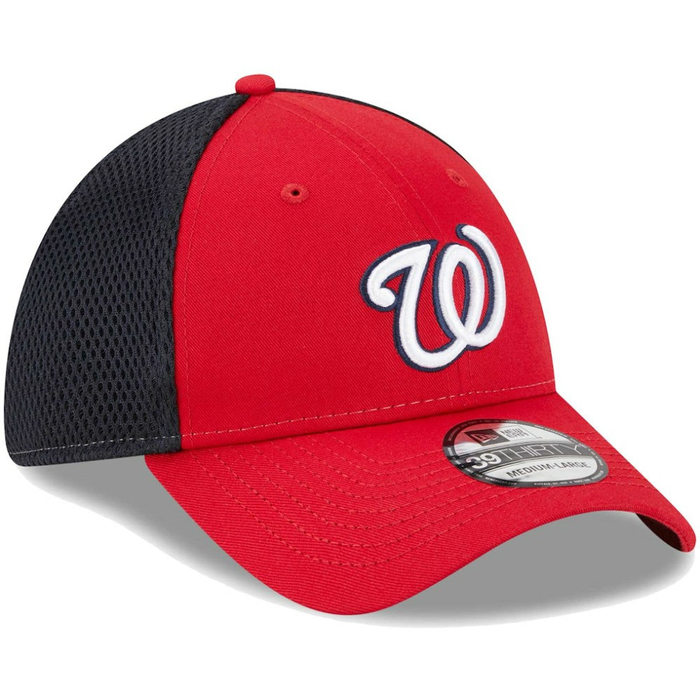 Washington Nationals New Era Team Neo 39THIRTY Flex Hat - Red - New Era Online