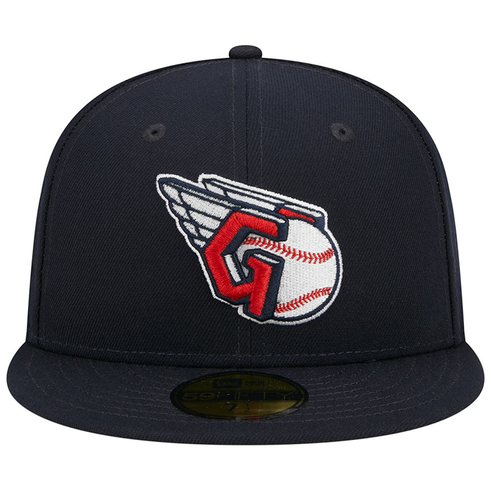 Cleveland Guardians New Era Primary Logo 2019 MLB All-Star Game Team Color 59FIFTY Fitted Hat - Navy - New Era Discount
