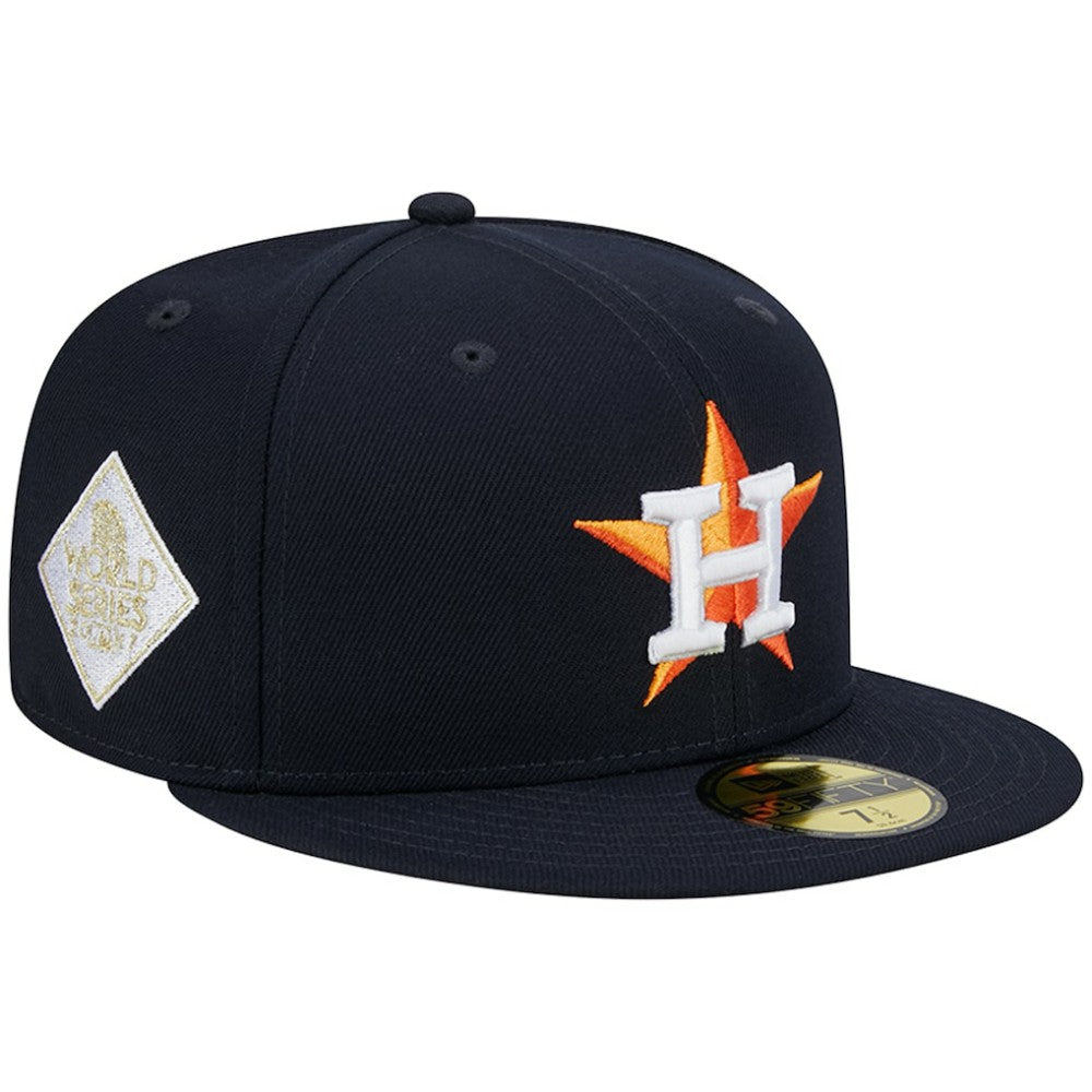 Houston Astros New Era  2017 World Series Team Color 59FIFTY Fitted Hat - Navy - New Era on Sale