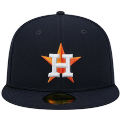 Houston Astros New Era  2017 World Series Team Color 59FIFTY Fitted Hat - Navy - New Era on Sale