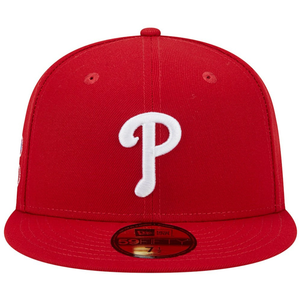 Philadelphia Phillies New Era  1980 World Series Team Color 59FIFTY Fitted Hat - Red - New Era Online