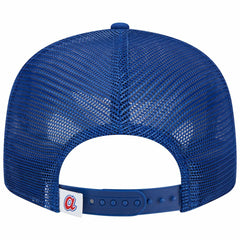 Atlanta Braves New Era Cooperstown Collection Team Color Trucker 9FIFTY Snapback Hat - Royal - New Era Lifestyle