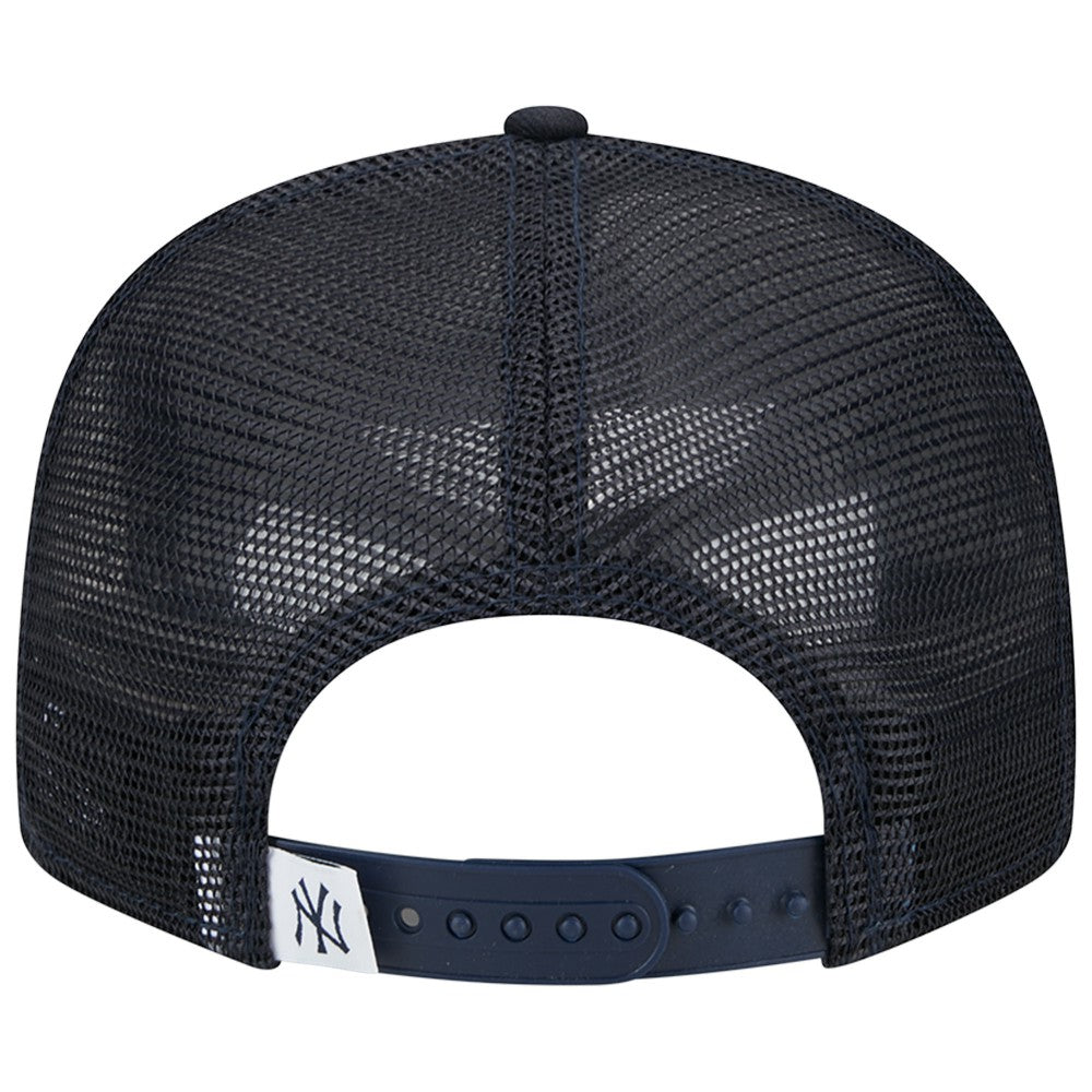 New York Yankees New Era Team Color Trucker 9FIFTY Snapback Hat - Navy - New Era Discount