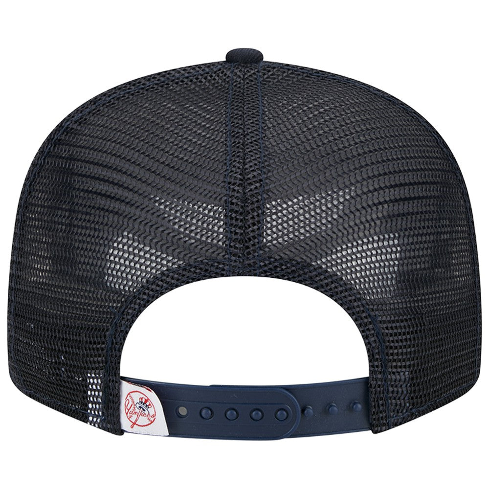 New York Yankees New Era Team Color Trucker 9FIFTY Snapback Hat - Navy - New Era Lifestyle