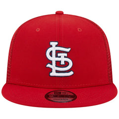St. Louis Cardinals New Era Team Color Trucker 9FIFTY Snapback Hat - Red - New Era on Sale