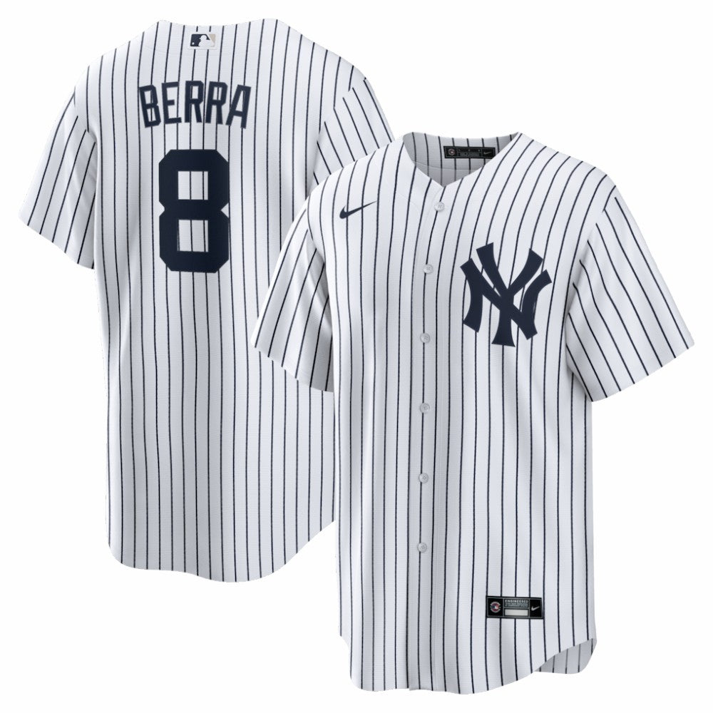Yogi Berra New York Yankees Nike Home Retired Player Replica Jersey - White - Nike Discount